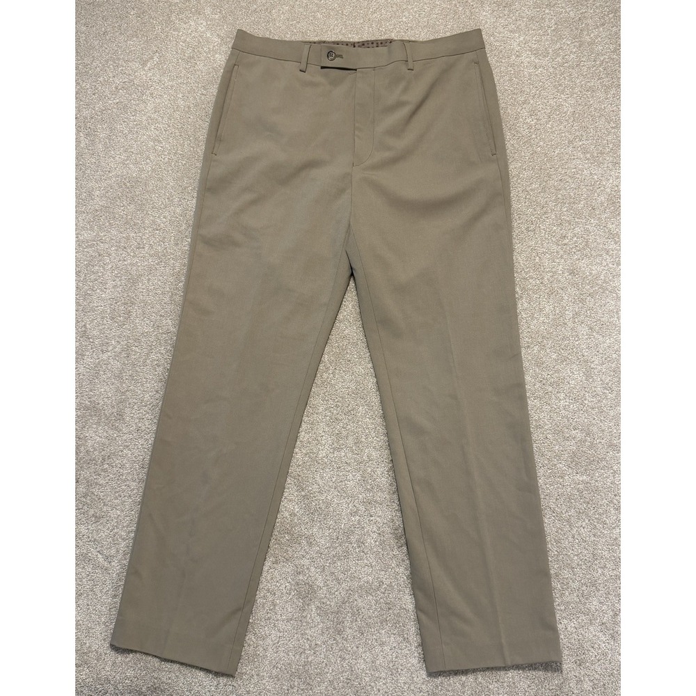Lauren Ralph Lauren Mens Dress Pants Khaki Beige 34x30 Office Career Work